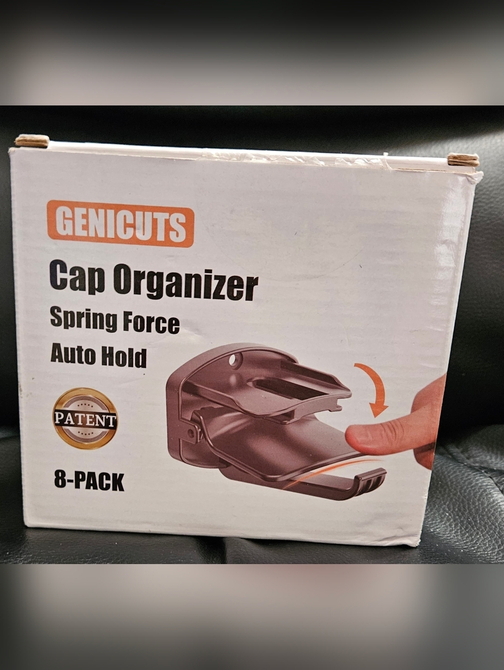 Genicuts Cap Organizer -  (8-Pack) New